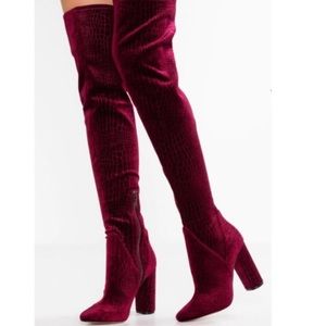 🆕 ALDO TENESHA High Heeled Over the Knee Boots 8